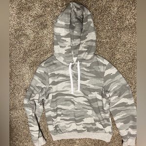 Grey Camo Hoodie